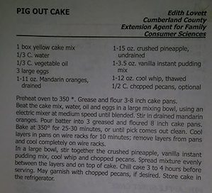 Pig Out Cake